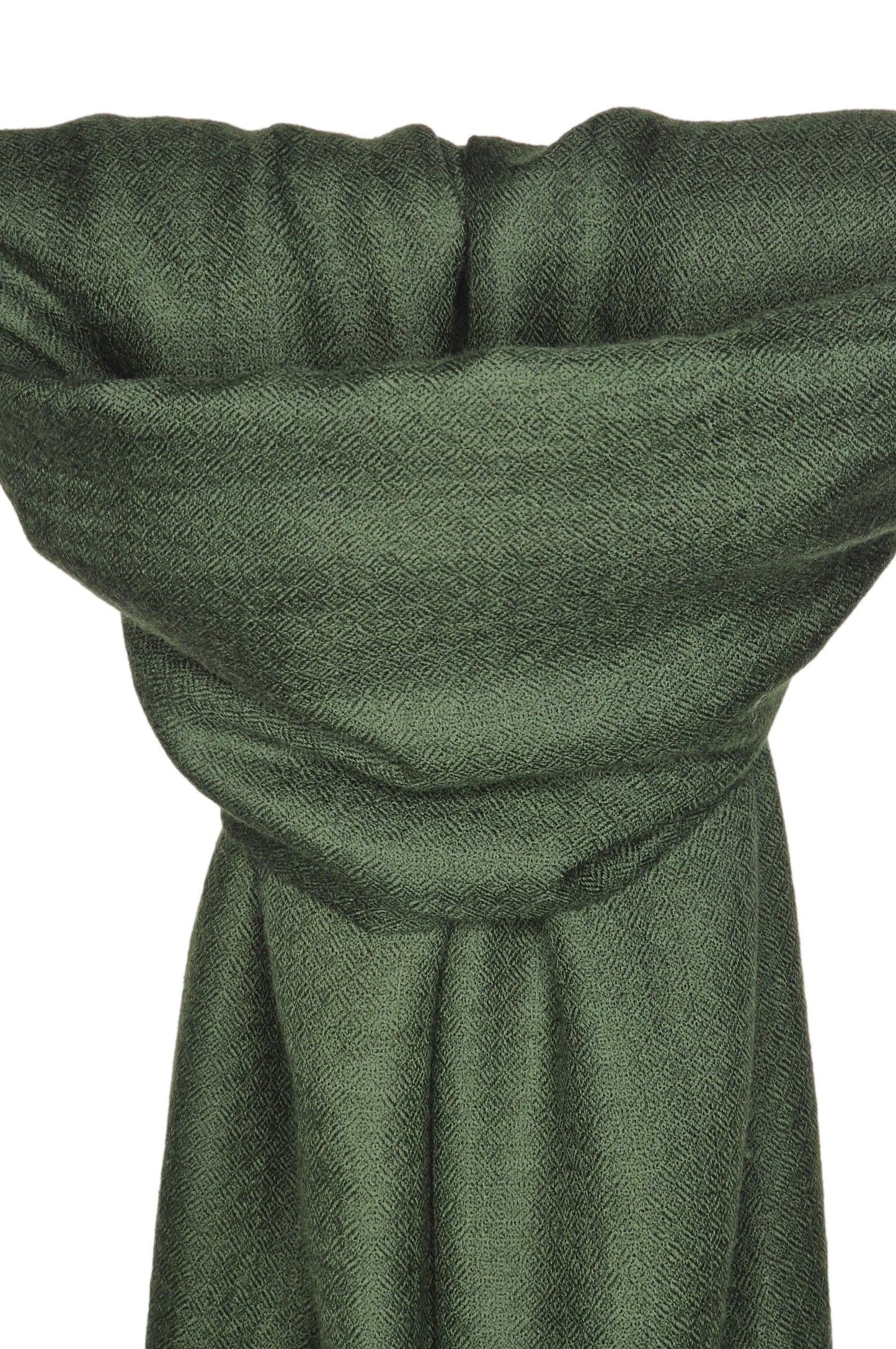 Kashmirschal Forest Green L