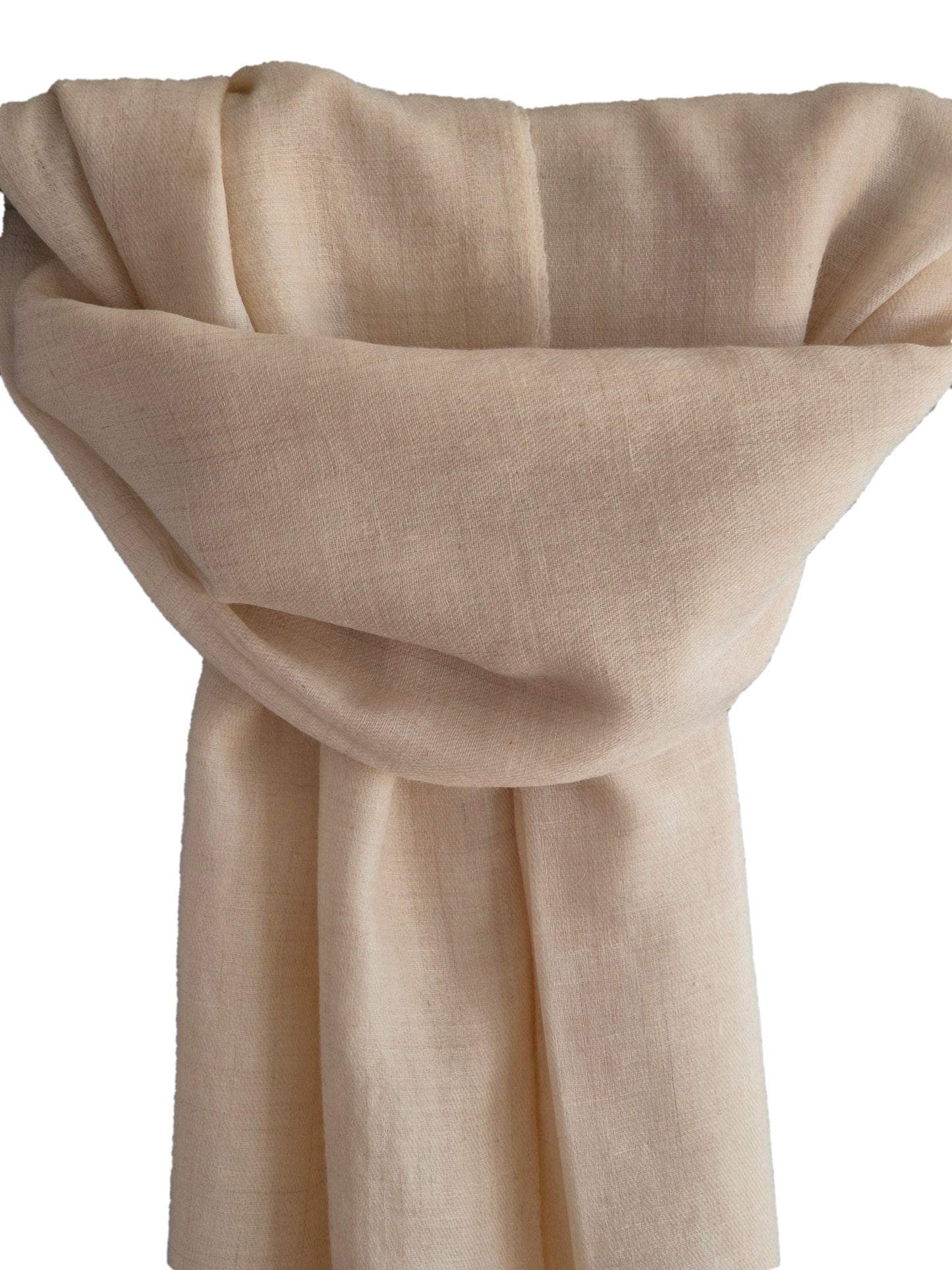 Kashmirschal Creme white M