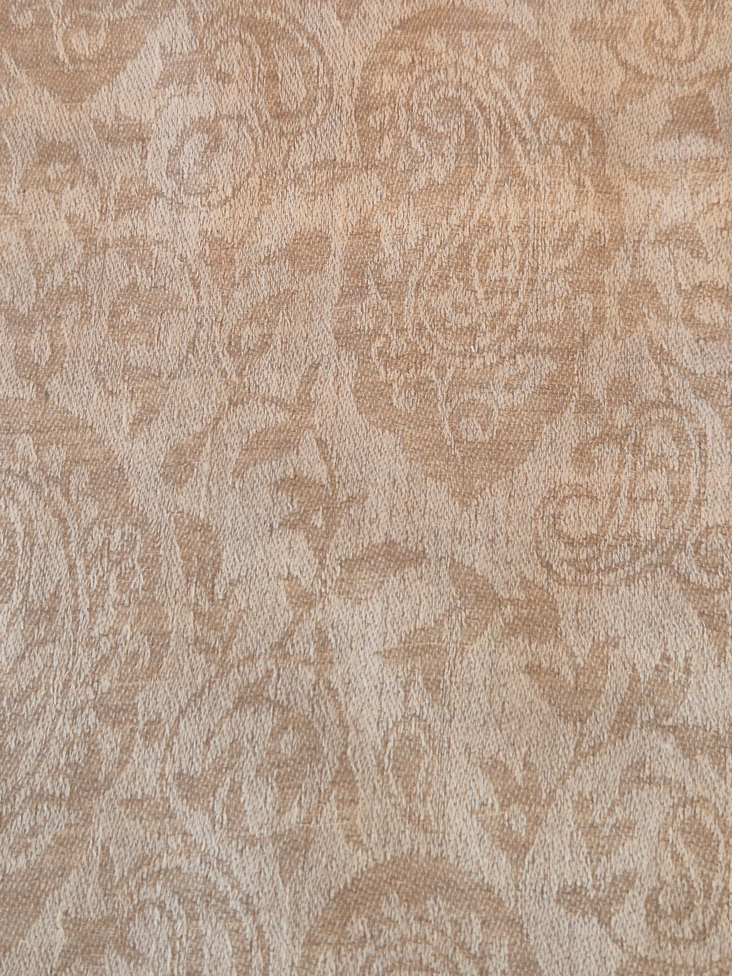 Kascmirschal Natural Beige Paisly M