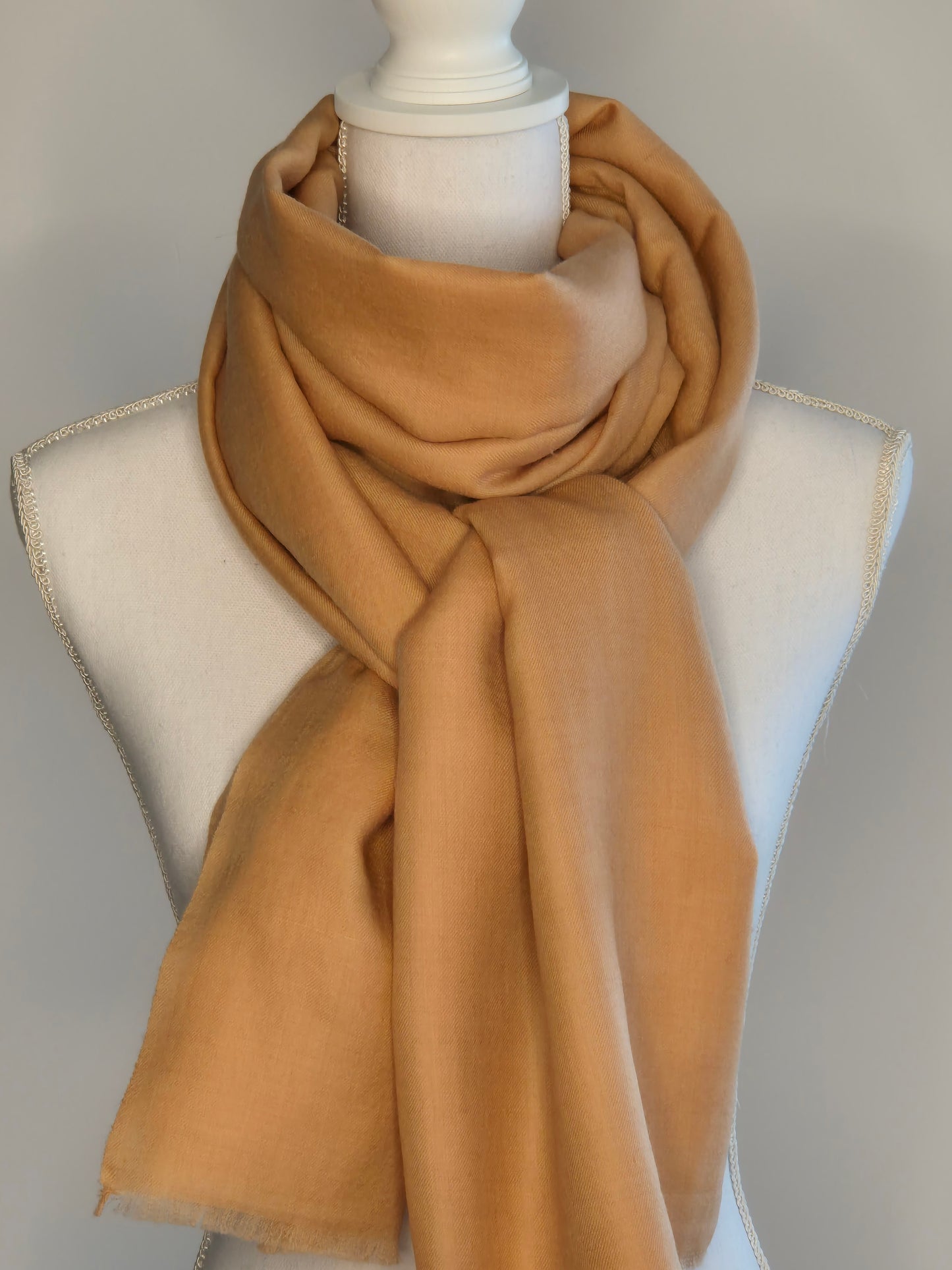 Kashmirschal Camel L