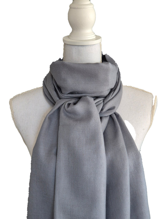 Kashmirschal Dove Blue M