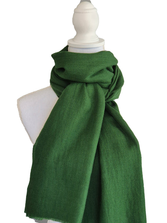 Kashmirschal Forest Green M