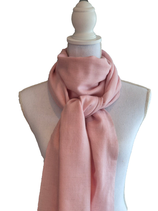 Kashmirschal Light Pink M