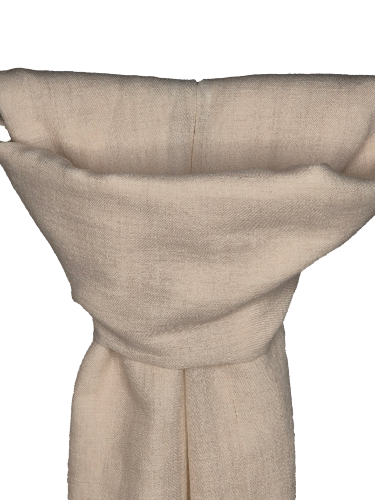 Kashmirschal Natural White L