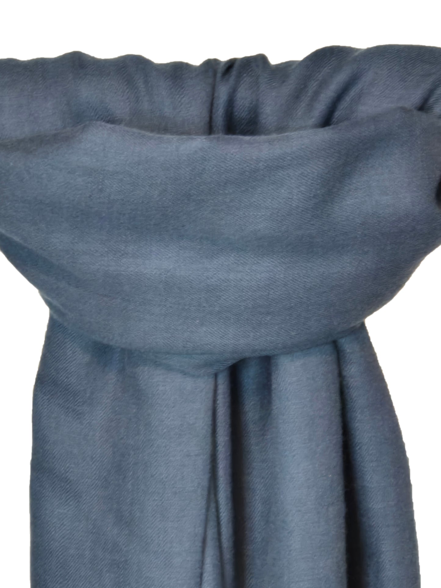 Kashmirschal Steel Blue L