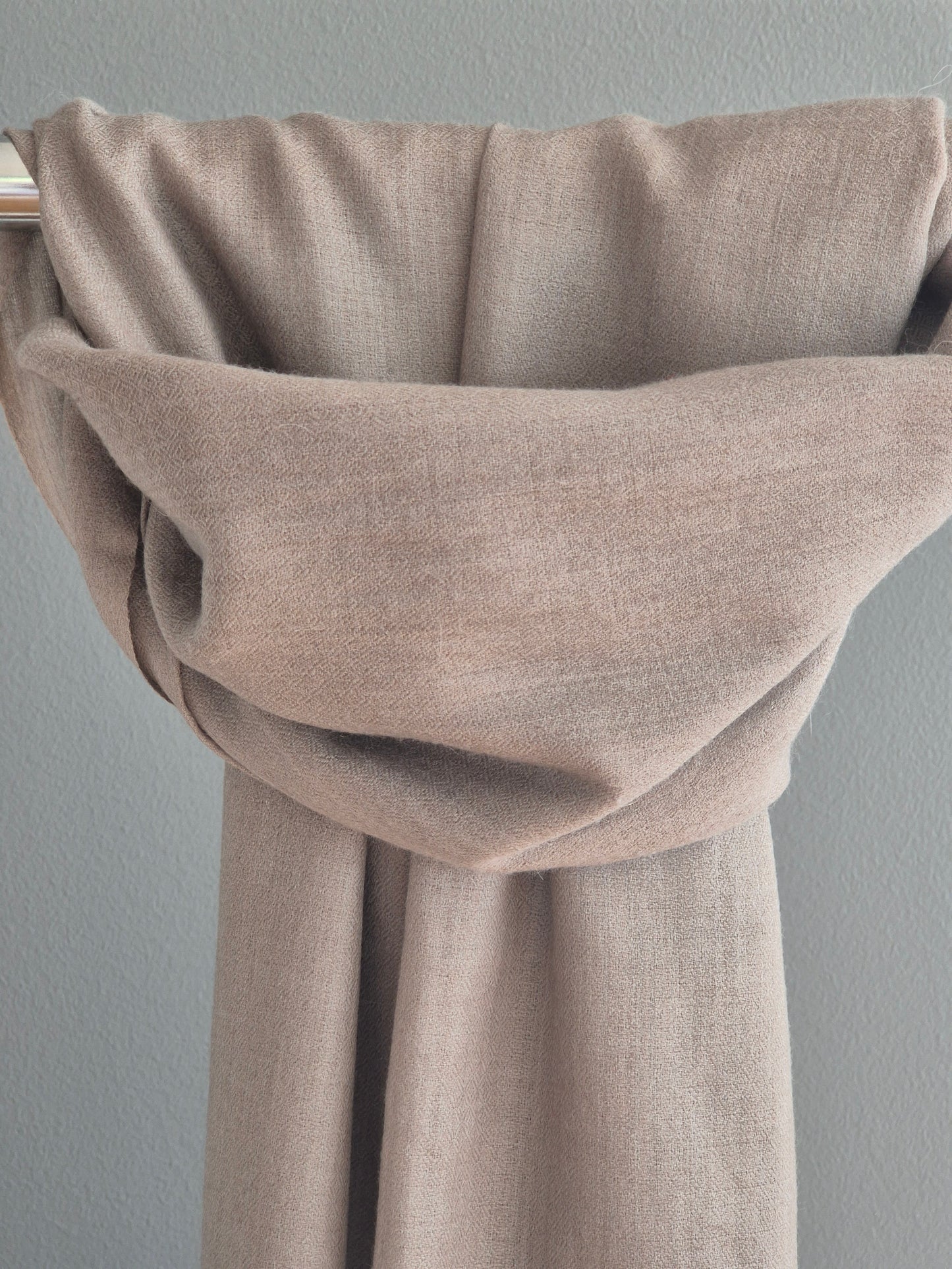 Kashmirschal Taupe Grey M
